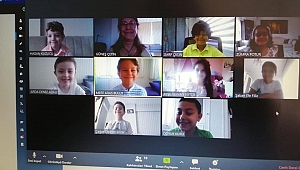 DOĞA KOLEJİ'NDE ONLİNE KARNE TÖRENİ