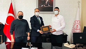  MHP'DEN MİLLİ EĞİTİM MÜDÜRÜNE ZİYARET