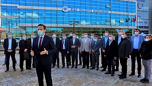 AK PARTİ İL BAŞKANI NAİM MAKAS'DAN BİGA ZİYARETİ