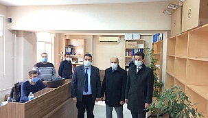 KAYMAKAM CAN'DAN İLÇE TARIM VE ORMAN MÜDÜRLÜĞÜNE ZİYARET