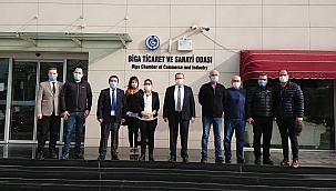 ÜNİVERSİTE DEKANI TSO'YU ZİYARET ETTİ