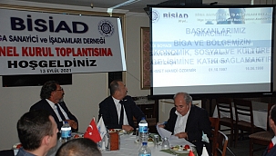 BİSİAD BAŞKANI İSMAİL ÖZER, GÜVEN TAZELEDİ
