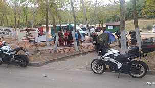 İLK ÇADIRLAR KURULDU