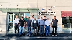 KAYMAKAM CAN'DAN BİGA TSO YÖNETİMİNE VEDA ZİYARETİ