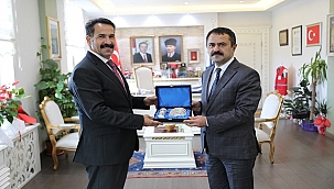 AK PARTİ KOCAELİ MİLLETVEKİLİ CEMİL YAMAN, VALİ AKTAŞ'I ZİYARET ETTİ