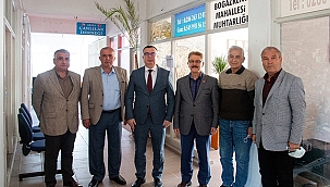 BAŞKAN ARSLAN MUHTARLARI ZİYARET ETTİ