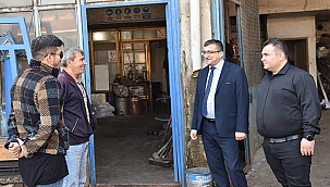 "HAFTAYA SANAYİ SİTESİ ZİYARETİ İLE BAŞLADIK"