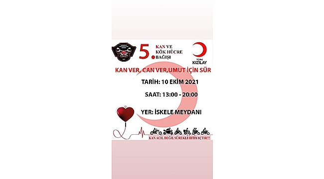 "KAN VER, CAN VER, UMUT İÇİN SÜR"