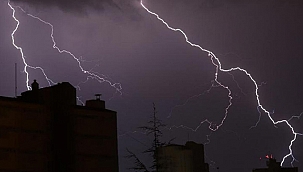 KUVVETLİ GÖK GÜRÜLTÜLÜ SAĞANAK YAĞIŞLARA DİKKAT!