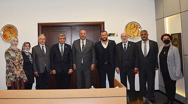 ZAFER PARTİSİ'NDEN ÇTSO YÖNETİM KURULUNA ZİYARET