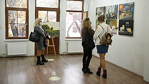 ATİLA VAN YAĞLI BOYA RESİM SERGİSİ AÇILDI