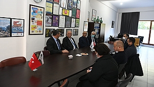 BAŞKAN GÖKHAN'DAN KENT KONSEYİ YÖNETİMİNE İADE-İ ZİYARET