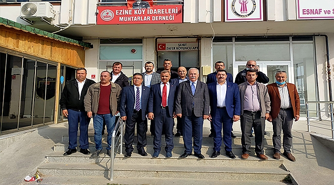 BAŞKANLARIN DURAĞI EZİNE OLDU