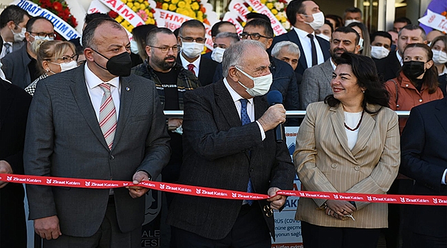 ÇANAKKALE'NİN YENİ BANKASI AÇILDI