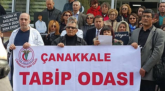 ÇANAKKALE TABİP ODASI'DAN YAZILI BASIN AÇIKLAMASI