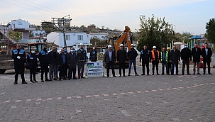 İLK KAZMAYI VURDULAR