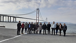 İŞKUR İL MÜDÜRLÜĞÜ PERSONELLERİ 1915 ÇANAKKALE KÖPRÜSÜ'NÜ ZİYARET ETTİ