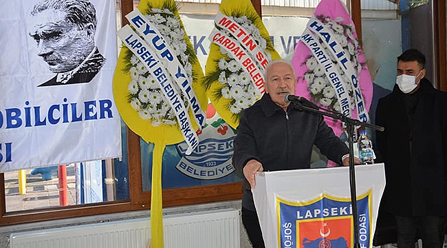 BAŞKAN YILMAZ TEBRİK ETTİ