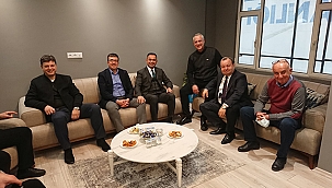 BİGA TSO'DAN AK PARTİYE ZİYARET