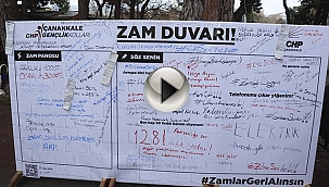 CHP'DEN ZAM DUVARI