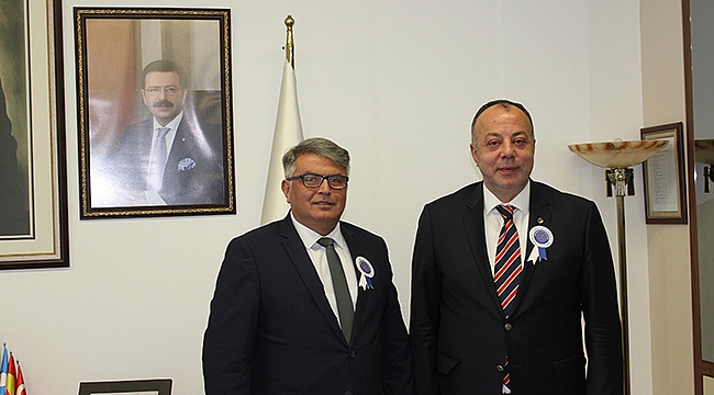 DEFTERDARLIK YETKİLİLERİ ÇTSO YÖNETİM KURULUNU ZİYARET ETTİ