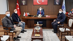 TKDK İL KOORDİNATÖRÜNDEN BAŞKAN ERDOĞAN'A ZİYARET