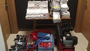 13 BİN KAÇAK SİGARAYA EL KONULDU!