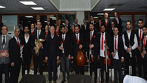 ATATÜRK'ÜN SEVDİĞİ ŞARKILAR KONSERİ DÜZENLENDİ