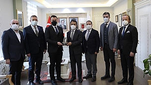 KEŞAN TİCARET VE SANAYİ ODASI'NDAN VALİ AKTAŞ'A ZİYARET