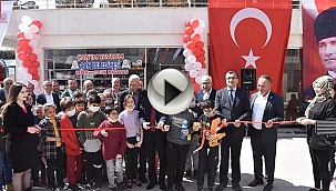 ÖDÜLLÜ PROJE ÇAN'IM YAVRUM BEBEK MAĞAZASININ AÇILIŞI GERÇEKLEŞTİRİLDİ