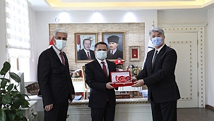 TSK MEHMETÇİK VAKFI BURSA TEMSİLCİĞİNDEN VALİ AKTAŞ'A ZİYARET