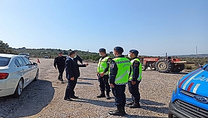 VALİ AKTAŞ, AYVACIK KADIRGA KOYU TRAFİK UYGULAMA NOKTASINI ZİYARET ETTİ