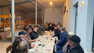 AK PARTİ BİGA İLÇE BAŞKANLIĞINDAN KÖY ÇIKARTMASI