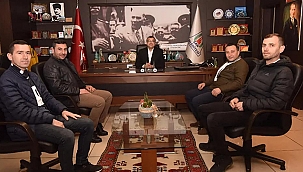 BAŞKAN ÖZ, BEŞİKTAŞ DERNEĞİNİ AĞIRLADI