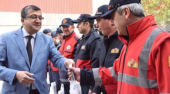 ÇAN BELEDİYESİ'NDE GELENEKSEL BAYRAMLAŞMA