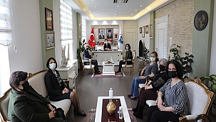 ÇANAKKALE KORUYUCU AİLE VE EVLAT EDİNME DERNEĞİ'NDEN VALİ AKTAŞ'A ZİYARET