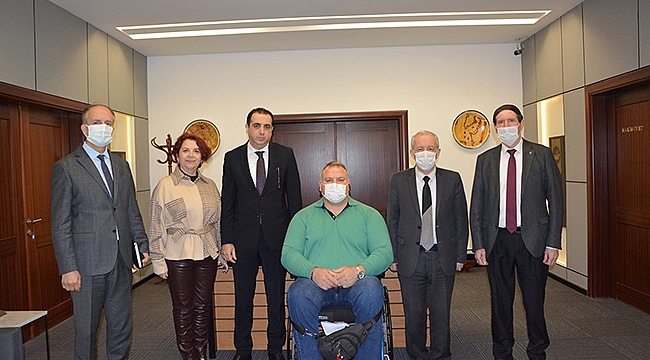 DÜNYA PARALİMPİK BİLEK GÜREŞİ ŞAMPİYONU ÇTSO'DA