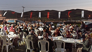 "GÜNGÖREN'DE HEMŞEHRİLERİMİZ İLE İFTAR'DA BULUŞTUK"