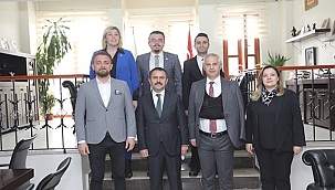 VALİ AKTAŞ'TAN ÇANAKKALE BARO BAŞKANLIĞINA ZİYARET