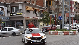 "VATANINA HOŞ GELDİN ŞAMPİYON"