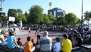 3X3 BASKETBOL TURNUVASI BAŞLADI