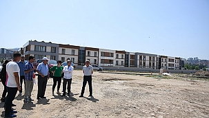 BAŞKAN GÖKHAN BELEDİYE ÇALIŞMALARINI YERİNDE İNCELEDİ