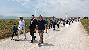 BİGA TSO MECLİS ÜYELERİ DOĞA YÜRÜYÜŞÜNDE BULUŞTU