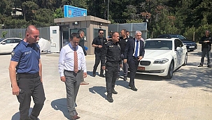 VALİ AKTAŞ'TAN ÇANAKKALE DENİZ POLİSİ EĞİTİM MERKEZİ MÜDÜRLÜĞÜNE ZİYARET