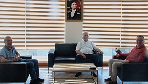 BAŞKAN GÖKHAN'DAN BAŞKAN ARSLAN'A ZİYARET