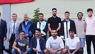 BAYRAMİÇ MYO MEZUNİYET TÖRENİ GERÇEKLEŞTİ