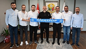 BİGASPOR'DAN BAŞKAN ERDOĞAN'A ZİYARET