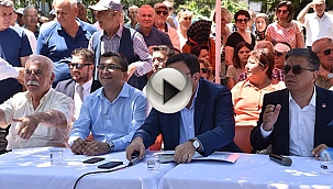 ÇAN HALKI, BAŞKAN ÖZ İÇİN "TEK SES" OLDU