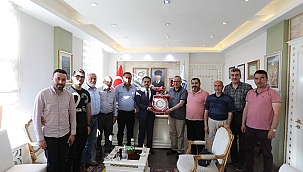 NEVŞEHİR İLİNDEN GELEN MUHTARLAR, VALİ AKTAŞ'I ZİYARET ETTİ