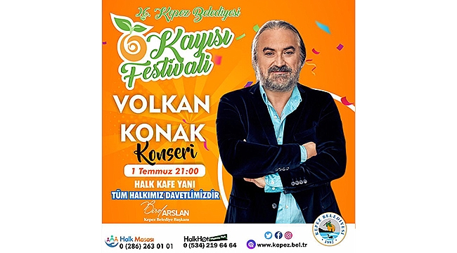 VOLKAN KONAK KEPEZ'E GELİYOR